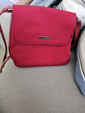 Red Liz Claiborne Crossbody Bag